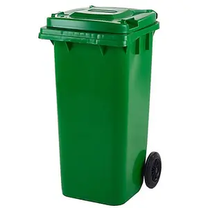 TUFF 120 Litre Wheeled Bin - Dark Green