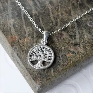 Sterling Silver Tree Of Life Necklace