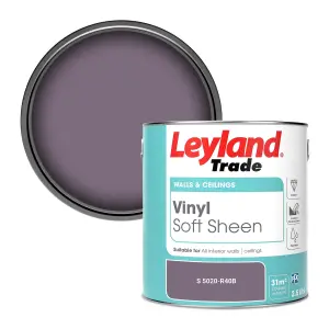 Leyland Trade Vinyl Soft Sheen Walls & Ceilings Emulsion Paint (S 5020-R40B) - 2.5L