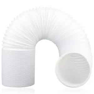 SPARES2GO Extra Long Universal Condenser Vent Hose Pipe for All Makes and Models of Vented Tumble Dryer (6m / 4")