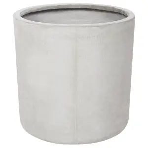 Plant Pot 42 x 42 x 42 cm Grey MESSENE