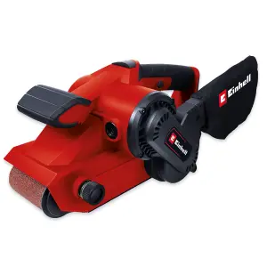 Einhell Belt Sander 800W Includes Sanding Belt Dust Extraction And Quick-Change Feature TC-BS 8038 E