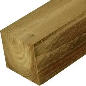 Sawn Green Treated Timber Post 100mm X 100mm X 3000mm