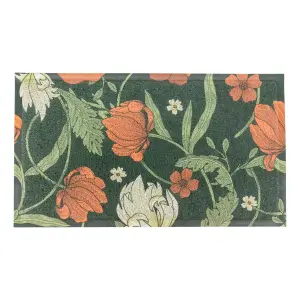 William Morris Rose Pattern Doormat (70 x 40cm)