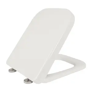 Cooke & Lewis Affini White Soft close Toilet seat