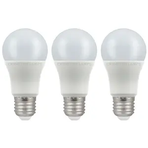 Crompton Lamps LED GLS 11W E27 Cool White Opal (75W Eqv) (3 Pack)