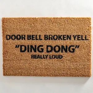 Yell Ding Dong Doormat - Regular 60x40cm