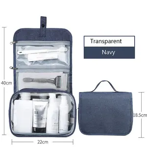 Navy Large Capacity Portable Waterproof Foldable Storage Bag