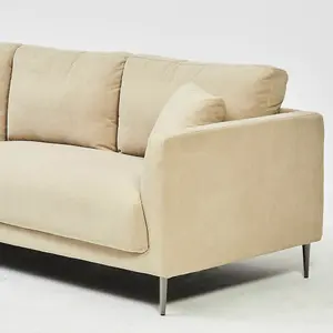 Circe Corner Sofa in Nordica Wickes Left Hand Facing