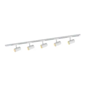 Luminosa Marvi Modern 5 Light Ceiling Spotlight Bar, GU10