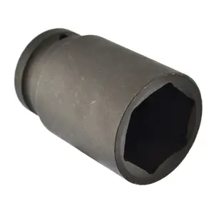 30mm Metric 3/4 Drive Double Deep Impact Socket 6 Sided Single Hex Thick Walled