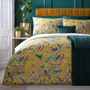 Birdity Absurdity 100% Cotton Sateen Duvet Cover Set