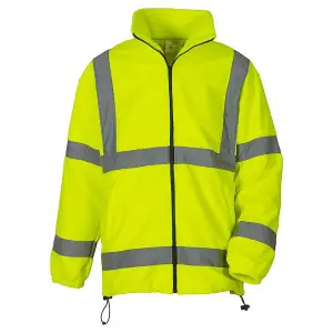 Yoko Unisex Adult Heavyweight Hi-Vis Fleece Jacket