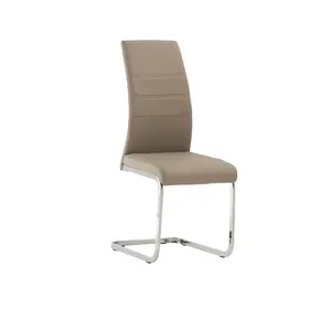 Ilana Upholstered Dining Chair Cappuccino / 1