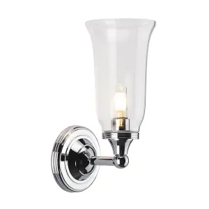 Elstead Lighting - Austen 1 Light Wall Light - Polished Chrome