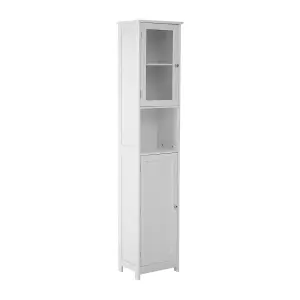 Maison by Premier Portland Floor Standing Tall Cabinet