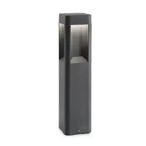 Luminosa Naya LED Outdoor Bollard Light Dark Grey IP54