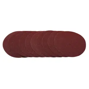 Draper  Sanding Discs, 200mm, 40 Grit (Pack of 10) 10229