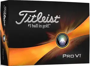 Titleist Pro V1 Golf Balls - White - 12 Pack