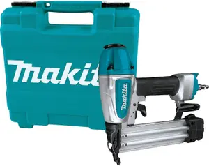 Makita AF506 18g Guage Brad Nail Air Pin Nailer Pneumatic Pin Gun Includes Case