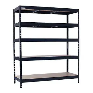 Rapid Racking Rapid 3 Pro 1800h x 1500w x 600mmd Grey 5 Fibreboard Shelves