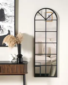 Wall Mirror BROUAGE Metal Black