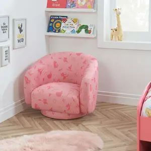 Childrens Disney Princess Accent Swivel Chair