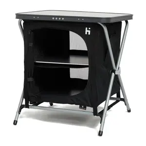 HI-GEAR Elite 3 Cupboard, Camping Accessories & Travel Equipment