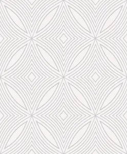 Galerie Special FX Silver Grey Metallic Spiral Embossed Wallpaper