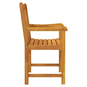 Berkfield Garden Chairs 2 pcs Solid Acacia Wood