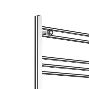 VURTU5 Designer Vertical Ladder Style Radiator, 1200(H) x 600(W), Chrome, 613667