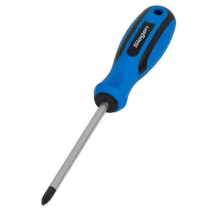 Sealey Screwdriver Phillips With Contoured Soft Grip Handle 2 x 100mm S01181