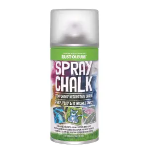 Rust-Oleum Decorative White Chalky Topcoat Spray paint, 150ml