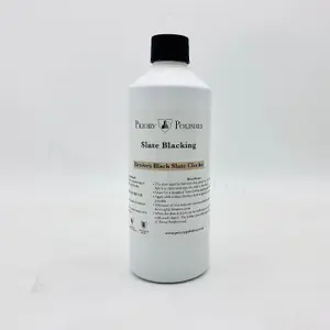 Priory Polishes Slate Blacking, Black Slate Restorer 500ml