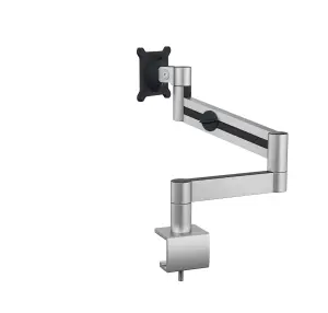 Durable Monitor Mount PRO with Arm for 1 Screen - Desk Clamp Attachment