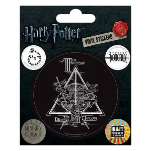 Harry Potter Vinyl Symbols Sticker (Pack of 5) Multicoloured (One Size)