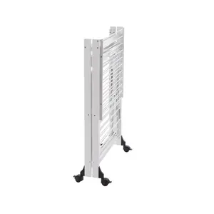 Millwright Wood Foldable Freestanding Drying Rack White