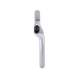 Timber Series Connoisseur MK2 Offset Locking Espag Window Handle - Silver (Right Hand)