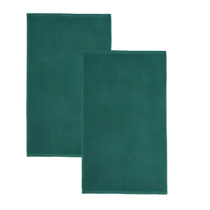 Quick Dry Cotton Bath Sheet (Set of 2) Forest Green