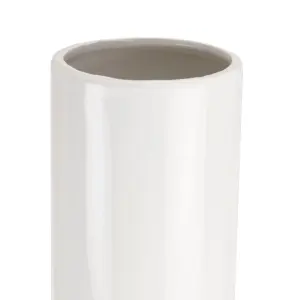 Tall Ceramic Bubble Vase - 30cm - White