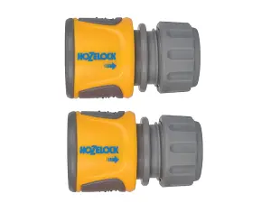 Hozelock Soft Touch Hose End Connector 2 Pack