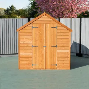 6 ft. W x 8 ft. D Garden Value Shed with Double Doors