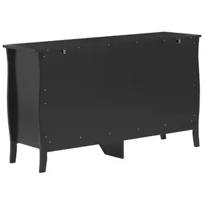 6 Drawer Chest Black WINCHESTER