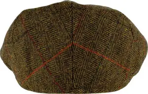 Jack Pyke Junior Wool Blend Flat Cap, Brown / Small/Medium