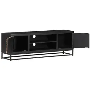 Berkfield TV Cabinet 120x30x40 cm Solid Mango Wood