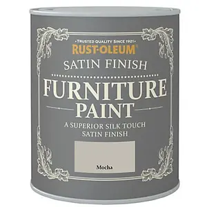 Rust-Oleum Mocha Satinwood Furniture paint, 125ml