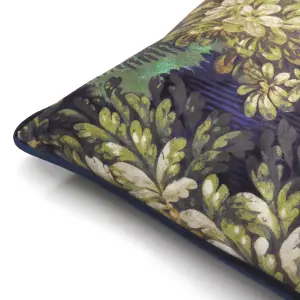 Prestigious Textiles Forbidden Forest Velvet Piped Feather Filled Cushion