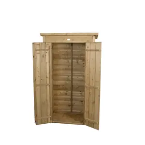 Forest Garden Tall 750L Shiplap Pent Garden storage 1780mm 1080mm