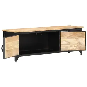 Berkfield TV Cabinet 120x30x40 cm Solid Mango Wood