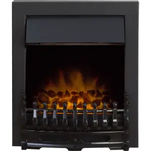 Adam Blenheim Electric Fire in Black